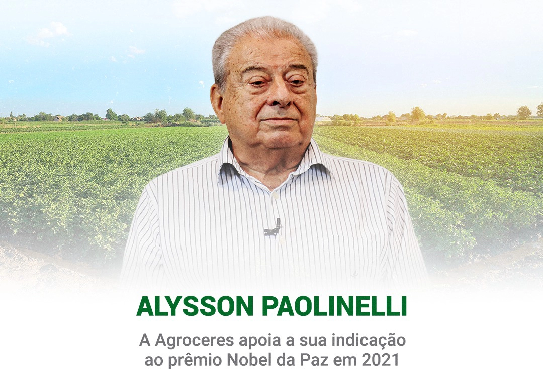 Agroceres apoia indicação de Alysson Paolinelli ao Nobel da Paz em 2021 